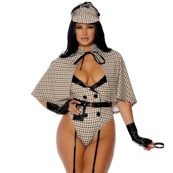 [ Forplay Catalog ] Check the Receipts Sexy Detective Costume - Picture 1 of 3